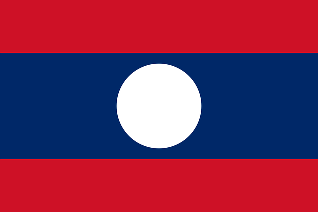 Laos Flagge