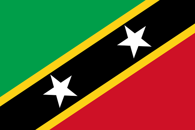 St. Kitts und Nevis Flagge